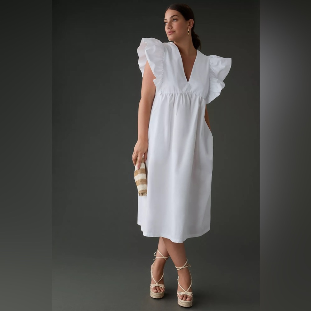 Anthropologie Size XSP Midi Sundress
